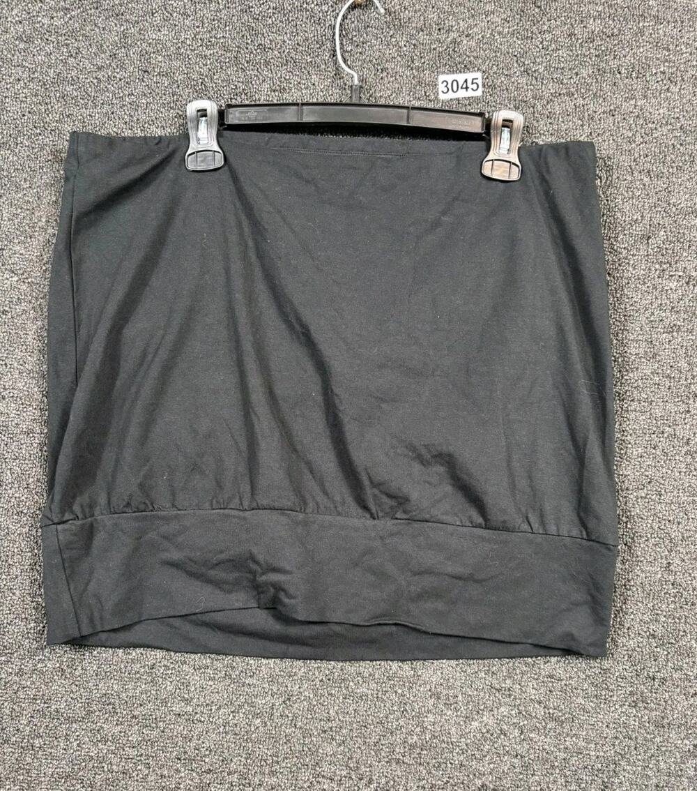 Boston Proper Halter Top Womens Size XL Black Lined Blouse